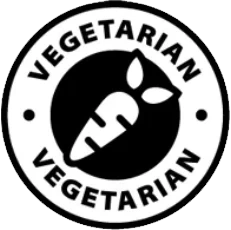 SodaBurn vegetarian formula badge
